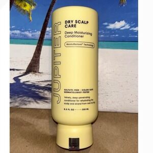 Jupiter Dry Scalp Care Deep Moisturizing Conditioner 8.5oz Sulfate Free Vegan